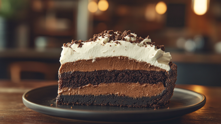 Classic Mississippi Mud Pie (Decadent & Fudgy) 🇺🇸✨