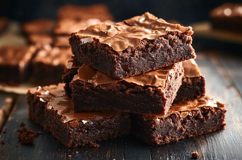Ultimate Fudgy Chocolate Brownies 🇺🇸✨