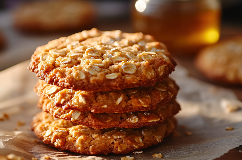 Classic Australian ANZAC Biscuits 🦘✨