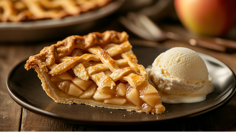 Classic American Apple Pie (Flaky Crust & Spiced Apples) 🇺🇸✨