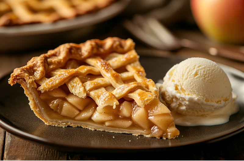 Classic American Apple Pie  🇺🇸✨