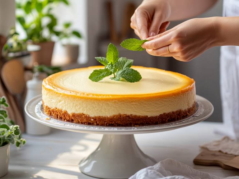 Classic New York Baked Cheesecake (Ultra Creamy) 🍰✨