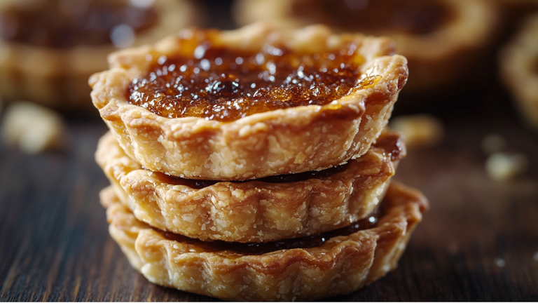 Classic Canadian Butter Tarts (Gooey & Flaky) 🇨🇦✨