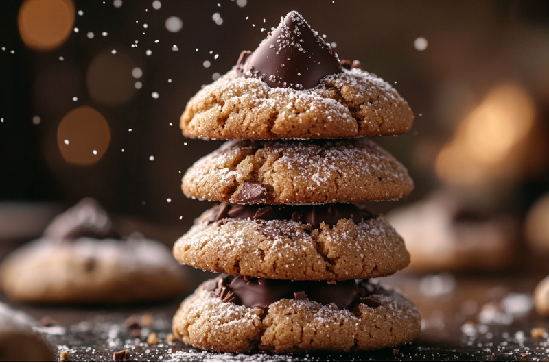 Classic Peanut Butter Blossoms (Iconic American Cookies) 🇺🇸✨