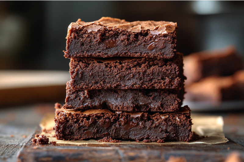 Fudgy One-Bowl Chocolate Brownies 🍫✨