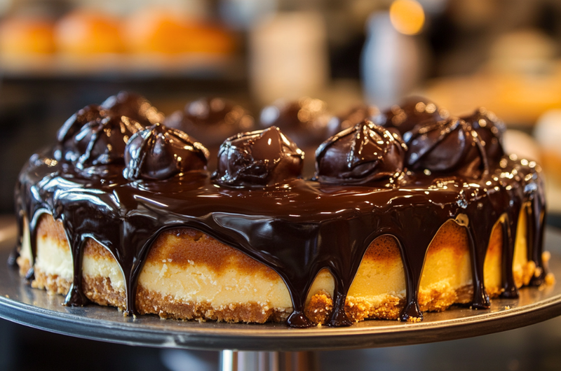 Classic Boston Cream Pie 🍰🍫