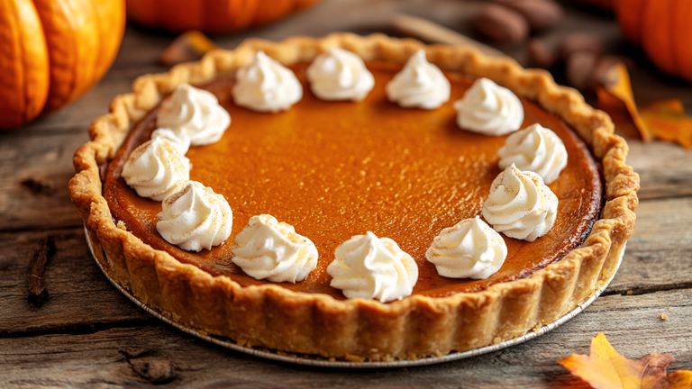 Classic American Pumpkin Pie (Velvety & Warmly Spiced) 🇺🇸✨